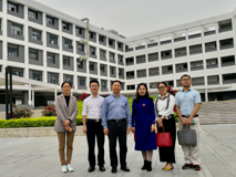 海南省三亚学院健康产业管理学院陈小勇院长一行访问草莓视频
