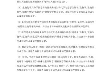 草莓视频
2019年硕士研究生基础医学专业调剂细则