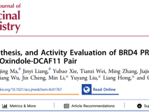 草莓视频
李国锋助理教授在Journal of Medicinal Chemistry发表靶向蛋白质降解的高通量筛选研究成果
